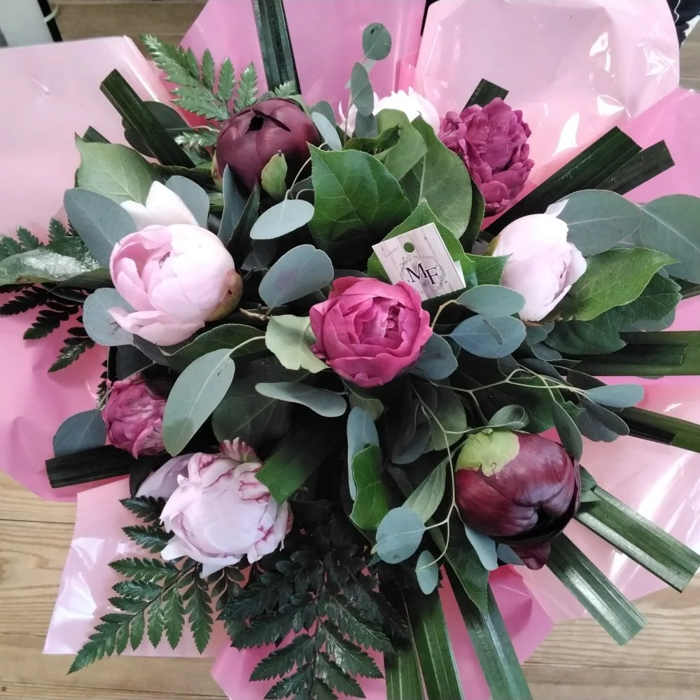 Rêve de Pivoine (Bouquet Bulle), par Montluçon Fleurs, fleuriste à Montluçon