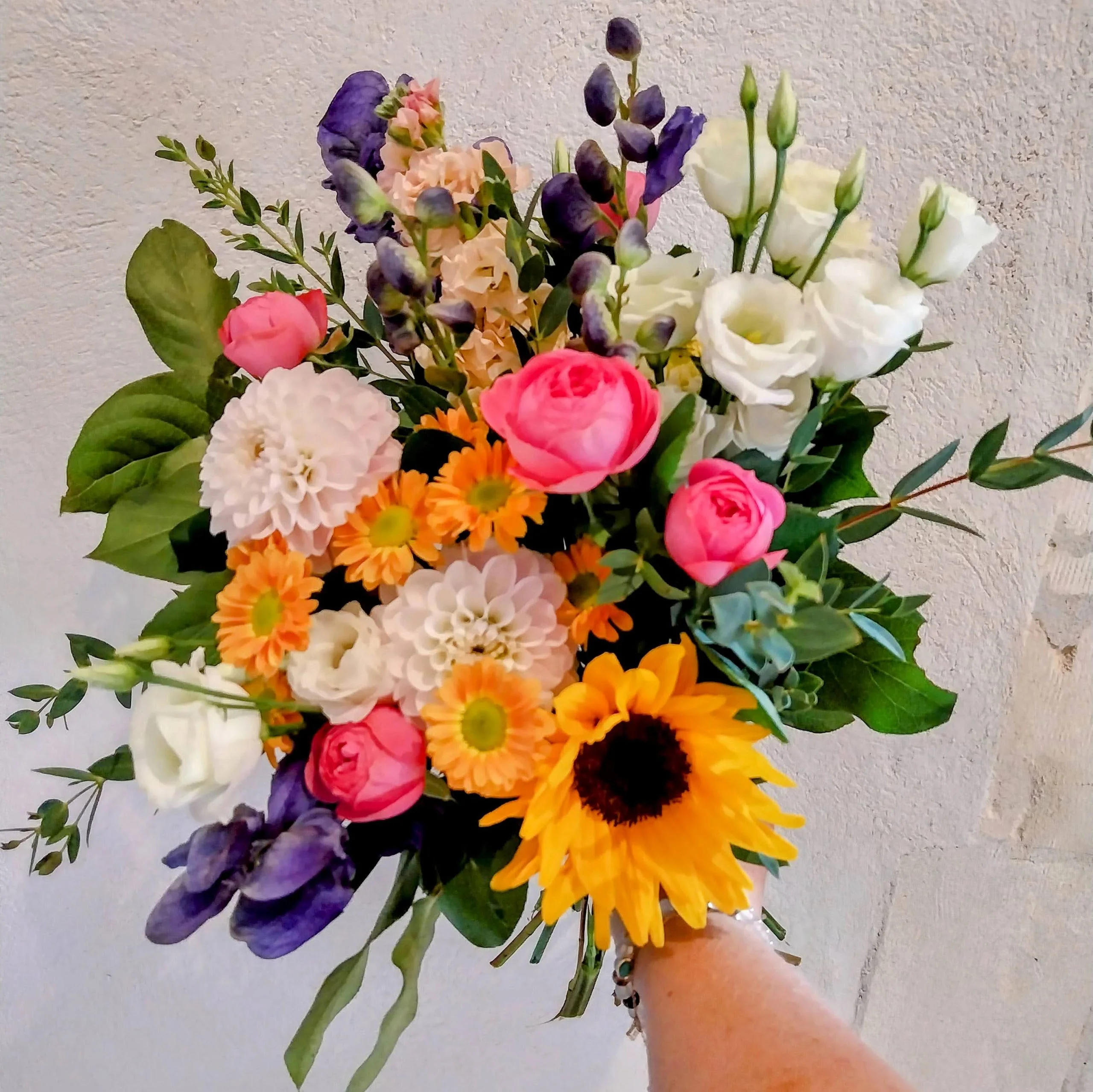 Livraison de fleurs Mouriès et proximité, par Un jardin pour demain, artisan fleuriste