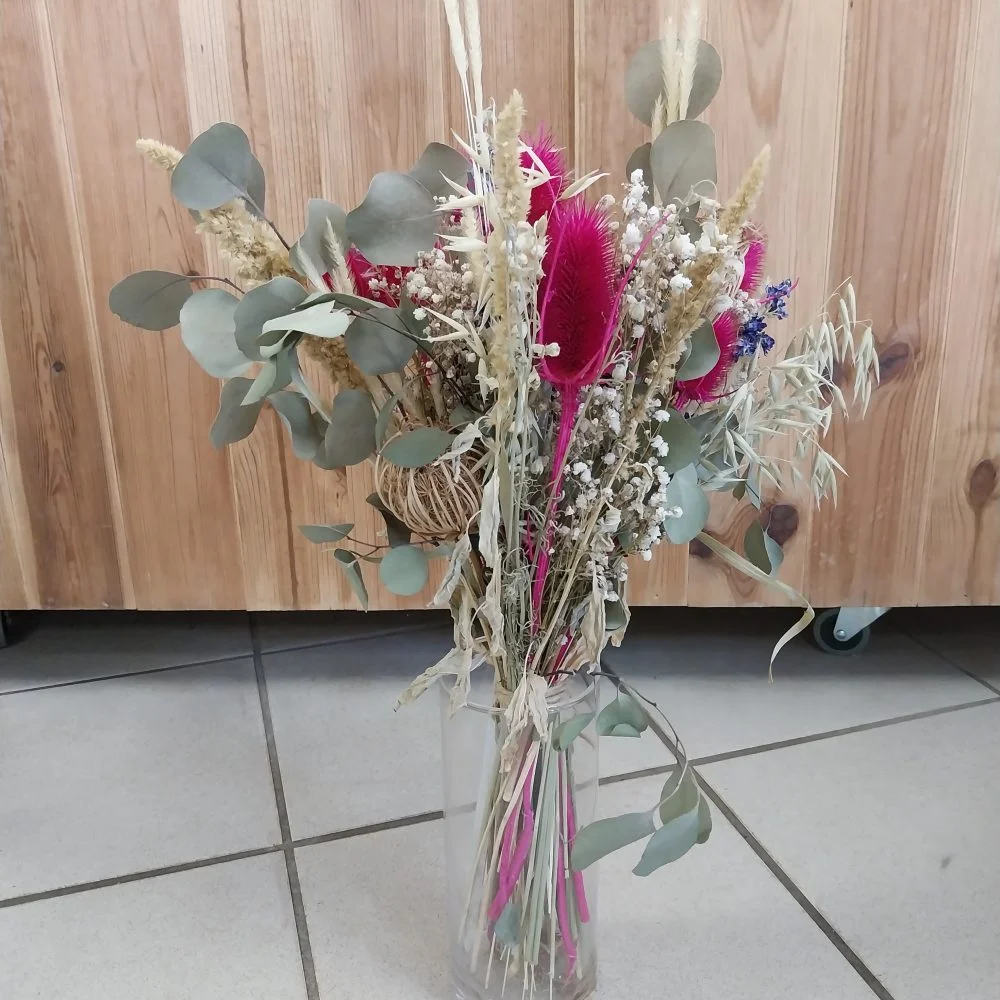 Bouquet de Fleurs Séchées, par Montluçon Fleurs, fleuriste à Montluçon