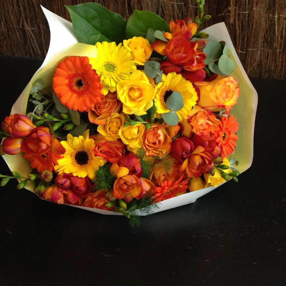 Bouquet de gerberas, par La fleuriste, fleuriste à Bordeaux