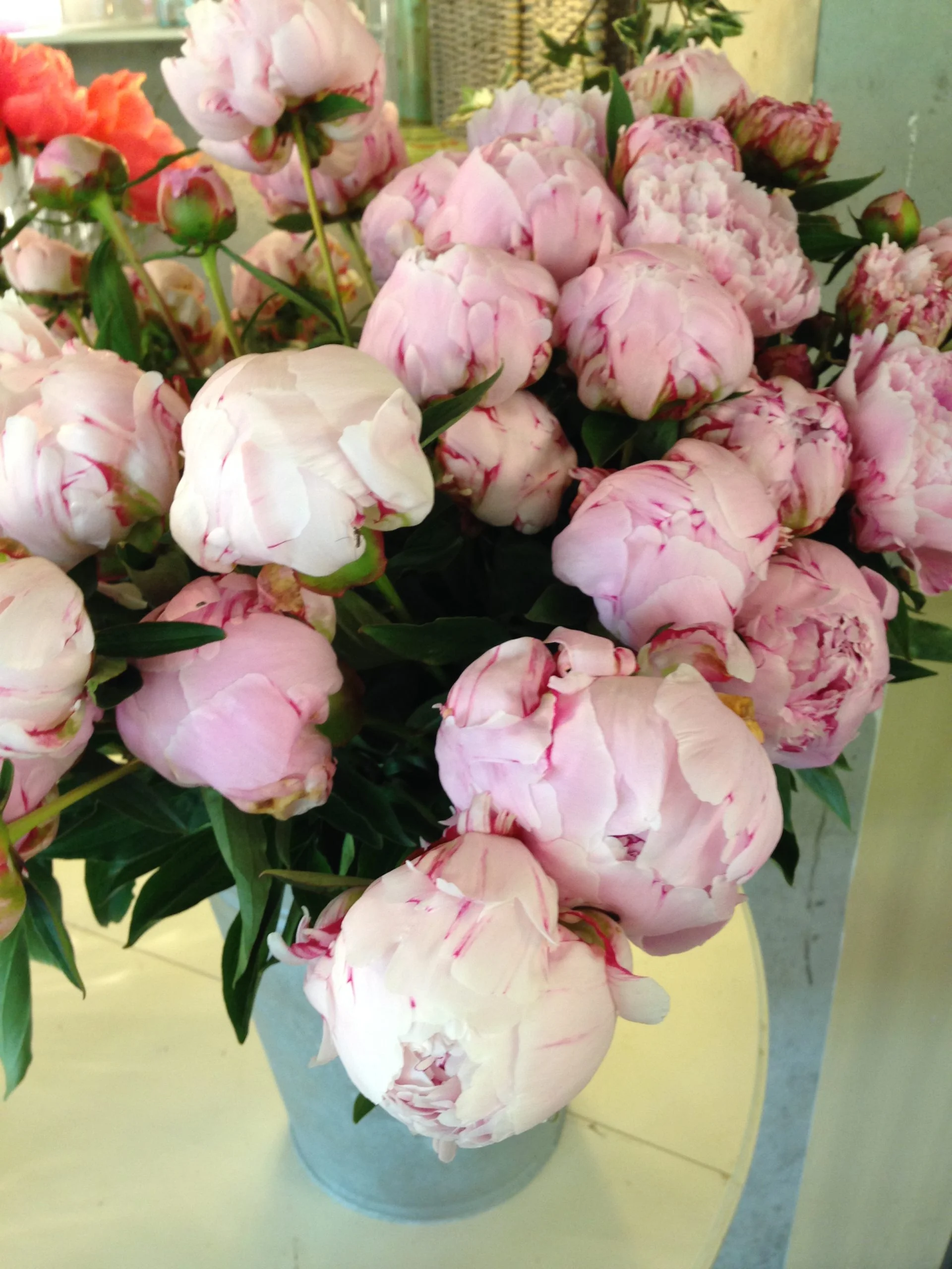 Bouquet de Pivoines, par La fleuriste, fleuriste à Bordeaux