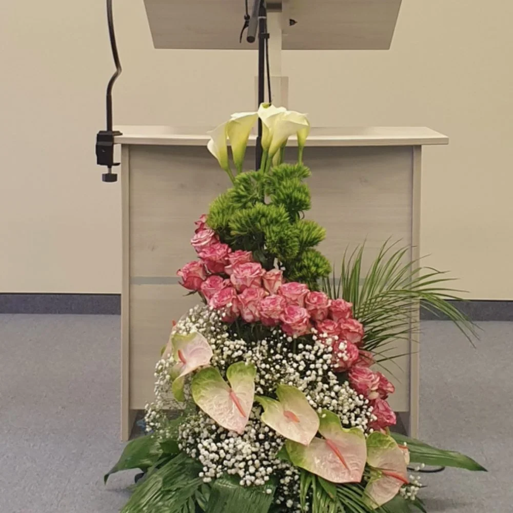 Compositions pour cérémonie, par Langage Des Fleurs, fleuriste à Bastia