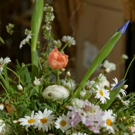 Bouquet Amitié, par L'Atelier Vert’tiges, fleuriste à Bining