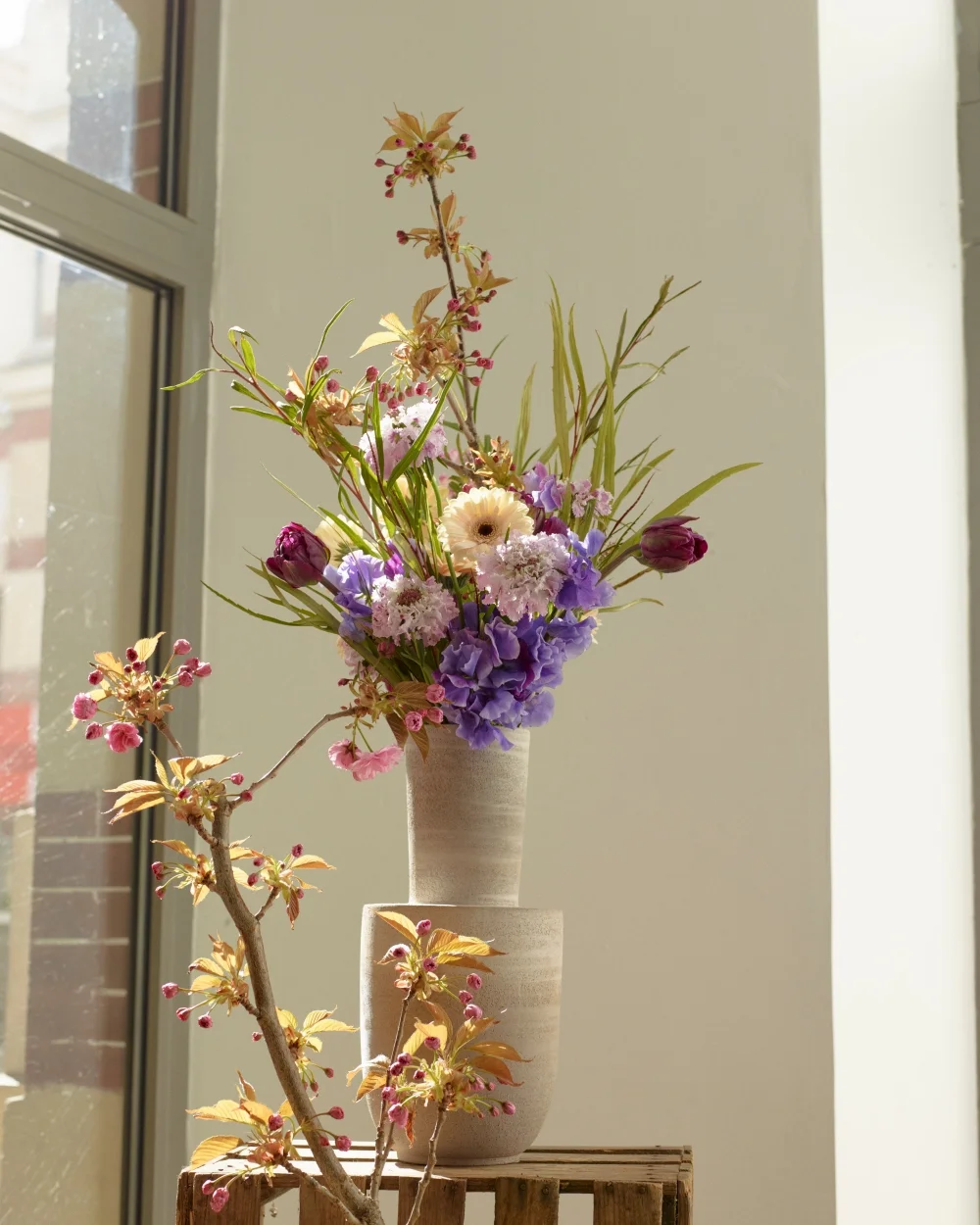Bouquet Rétablissement, par Eglantine et Pivoine, fleuriste à Davézieux