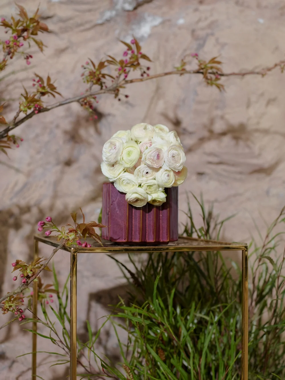 Bouquet de Renoncules, par Mimimosa, fleuriste à Nyons