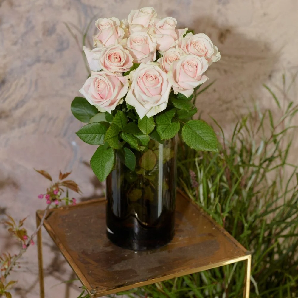 Bouquet de Roses roses, par Aux Moulineaux Fleuris, fleuriste à Issy-les-Moulineaux
