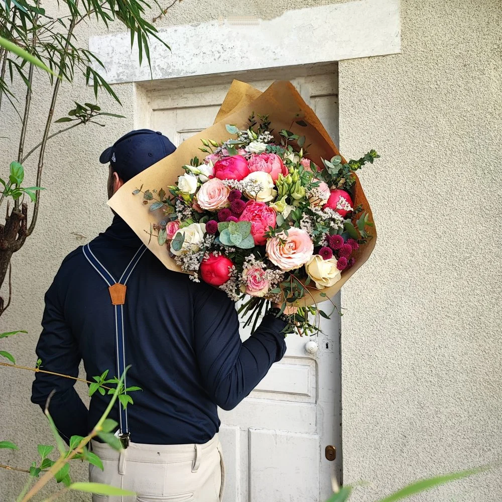 Bouquet, par L'ART Ô ZOIR, fleuriste à Tours