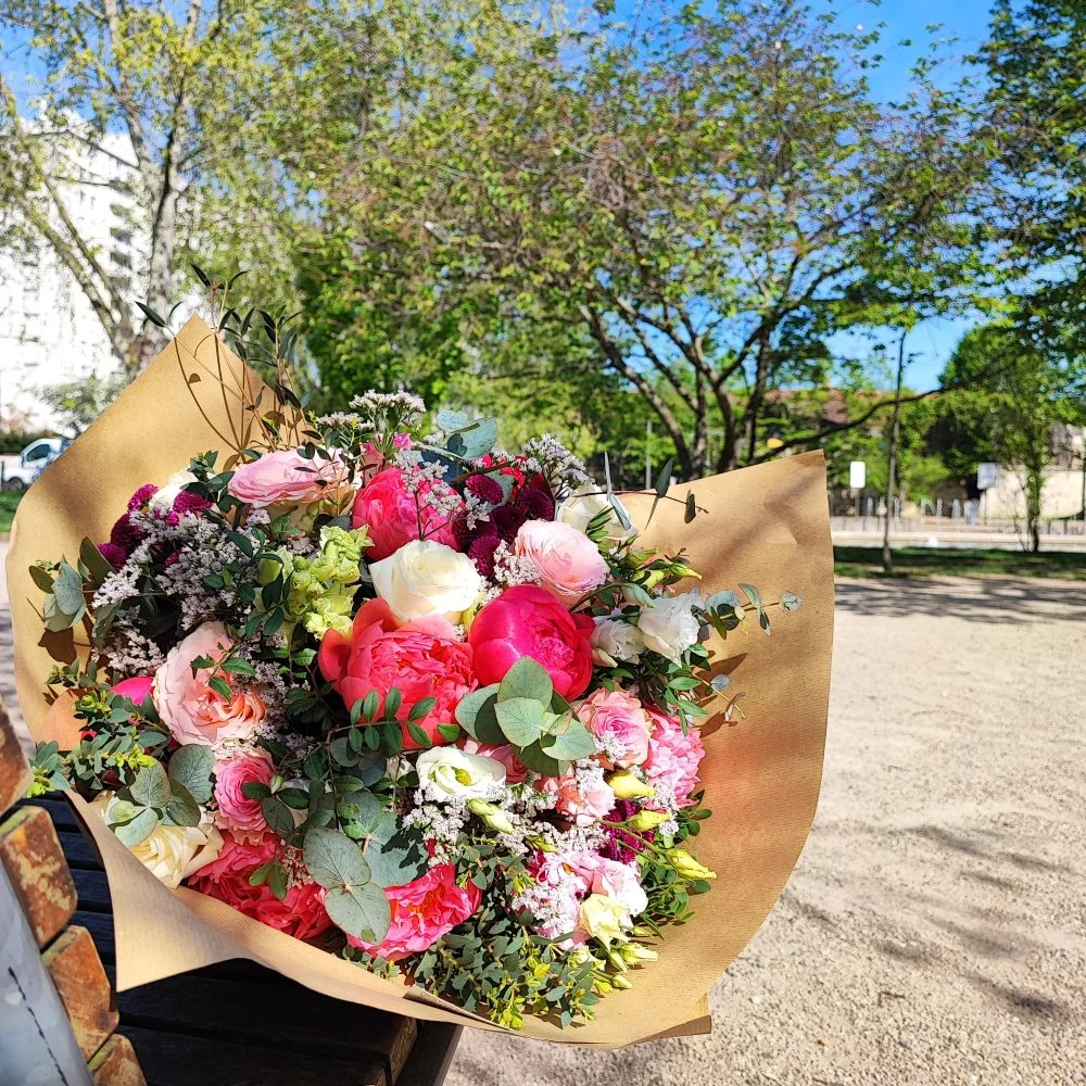 Bouquet, par L'ART Ô ZOIR, fleuriste à Tours