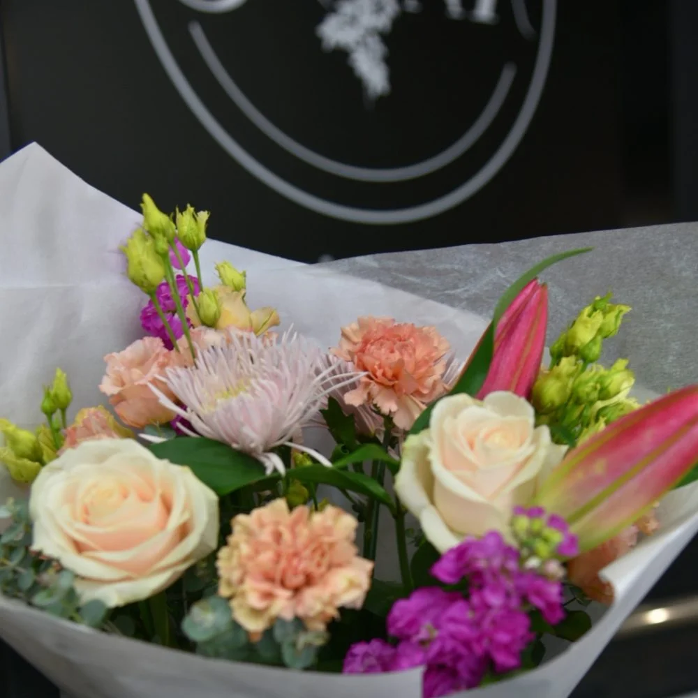 Bouquet Coloré, par Saona Fleuriste, fleuriste à Metz