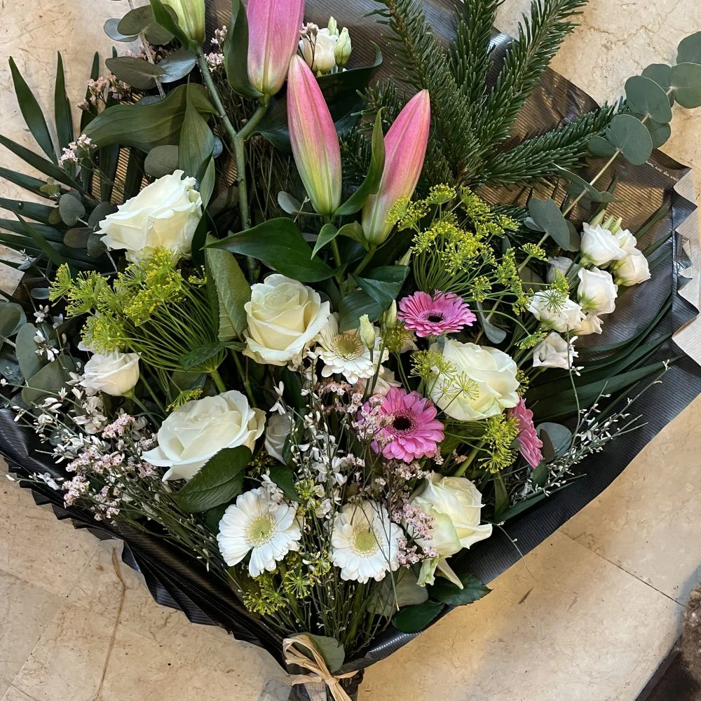 Bouquet Félicitations, par A fleurs de peau, fleuriste à Les Mureaux