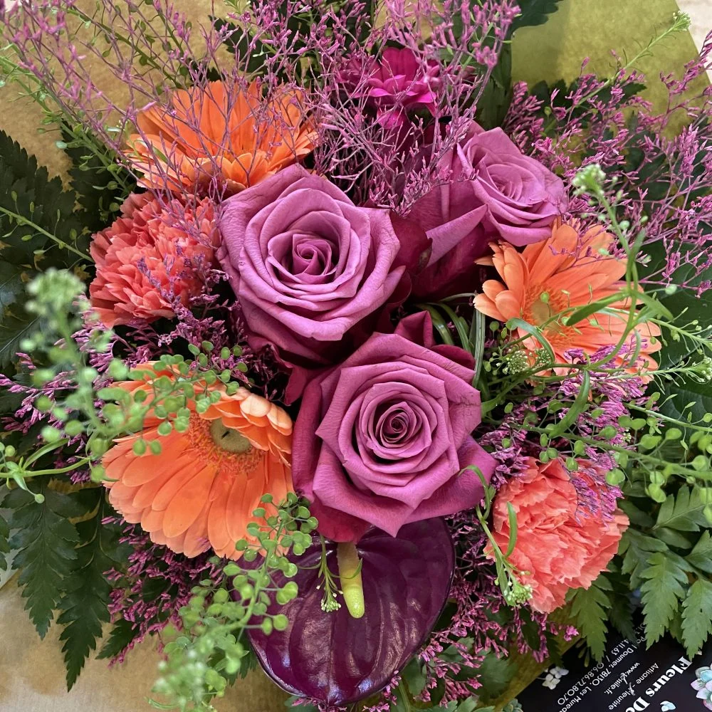 Bouquet Remerciements, par A fleurs de peau, fleuriste à Les Mureaux