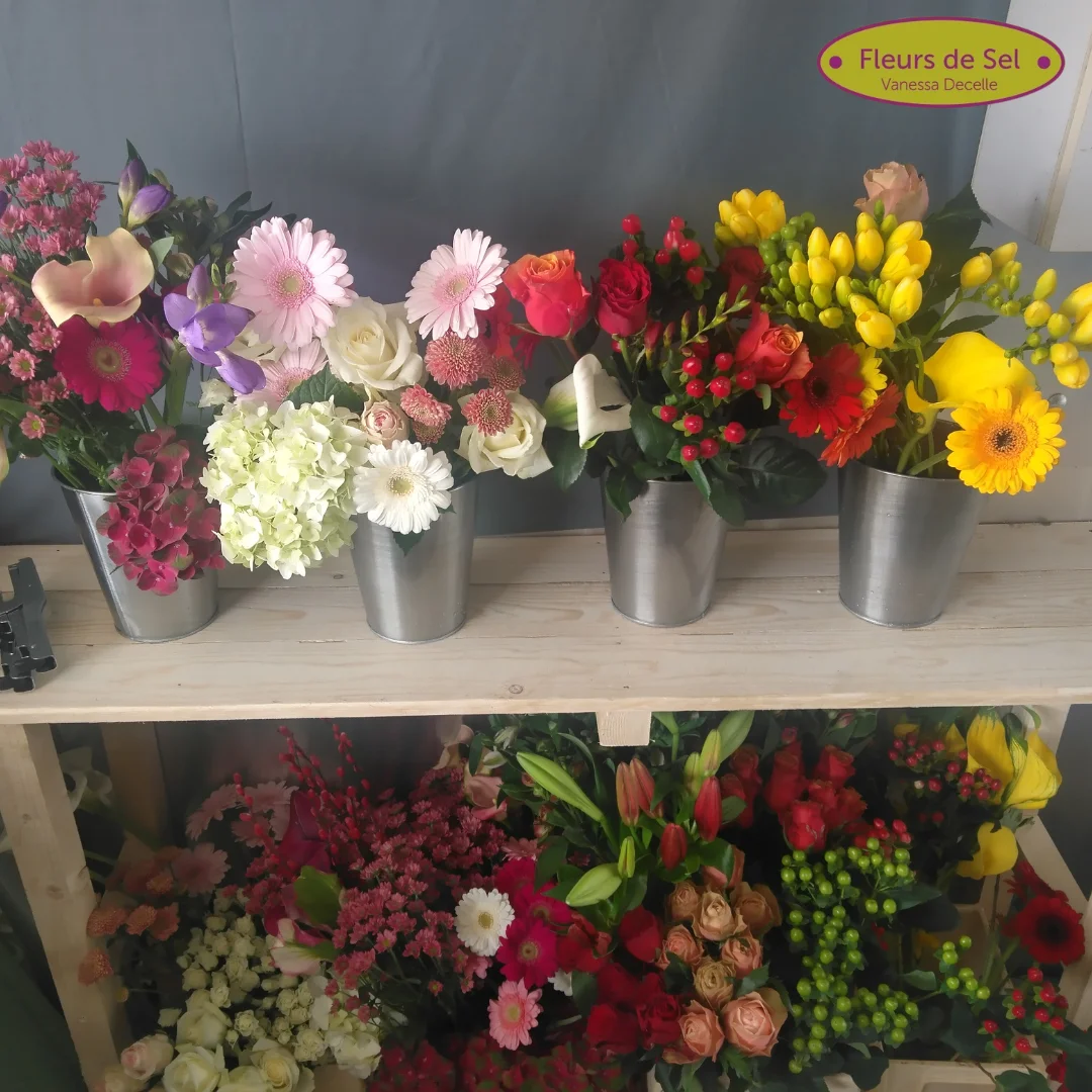 Livraison de fleurs La Bruyère et proximité, par Fleurs de Sel, artisan fleuriste