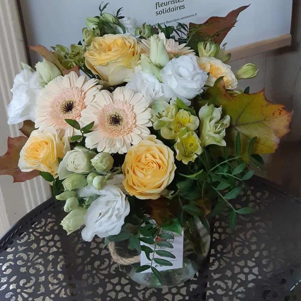 Bouquet Naissance, par La Ros'oir, fleuriste à Nancy