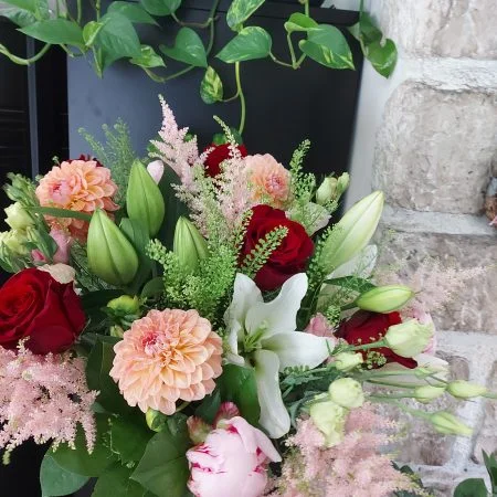 Bouquet Rétablissement, par Allard Fleurs, fleuriste à Antibes