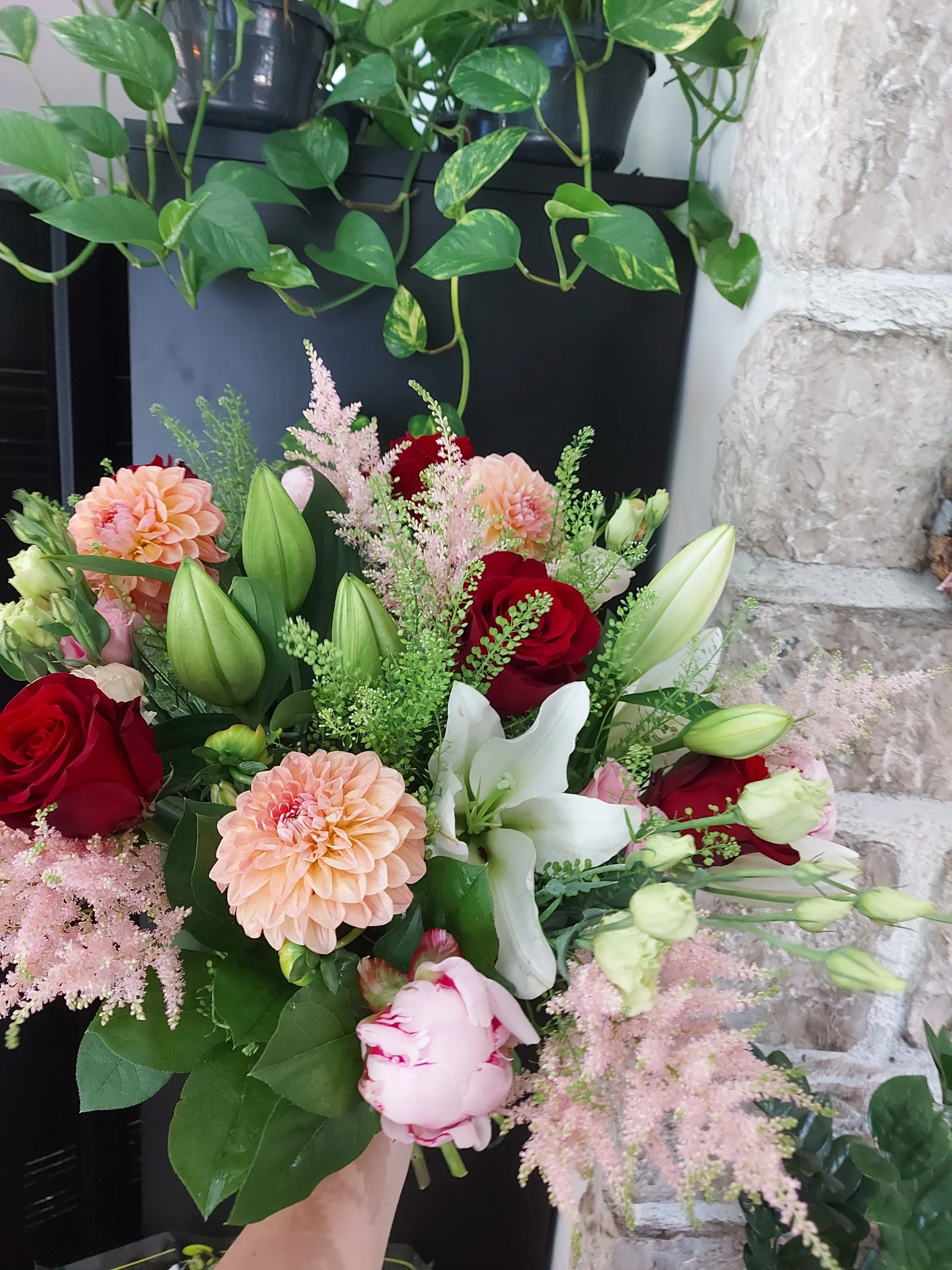Bouquet Rétablissement, par Allard Fleurs, fleuriste à Antibes