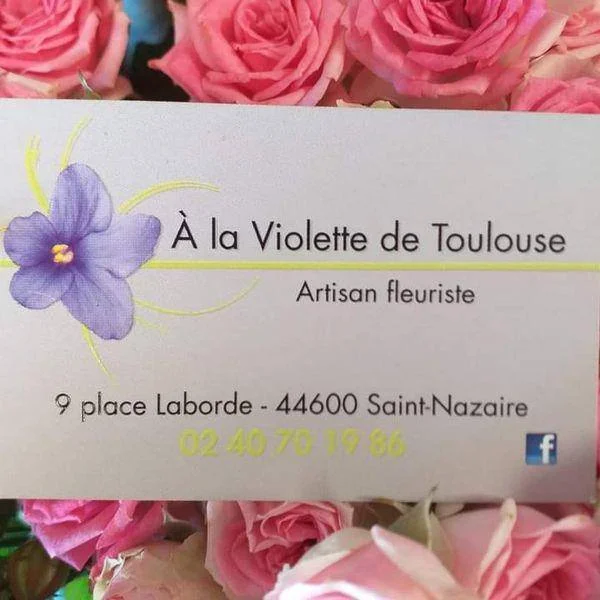 Livraison de fleurs Saint-Nazaire et proximité, par A La Violette De Toulouse, artisan fleuriste