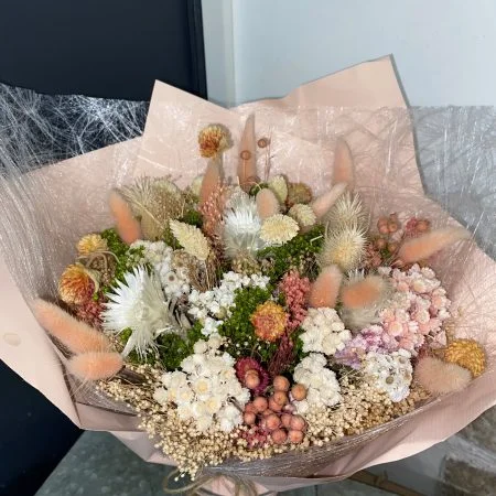 Bouquet de Fleurs Séchées, par Allard Fleurs, fleuriste à Antibes