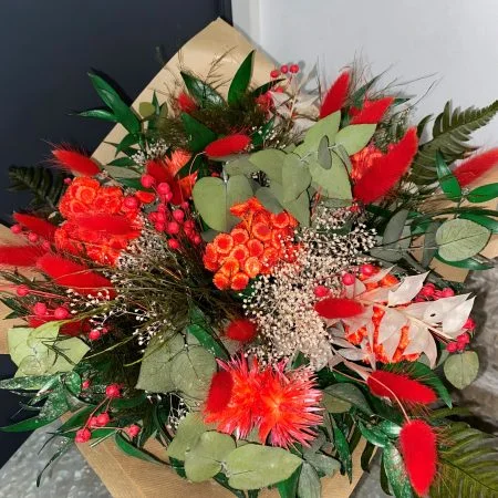 Bouquet de Fleurs Séchées, par Allard Fleurs, fleuriste à Antibes