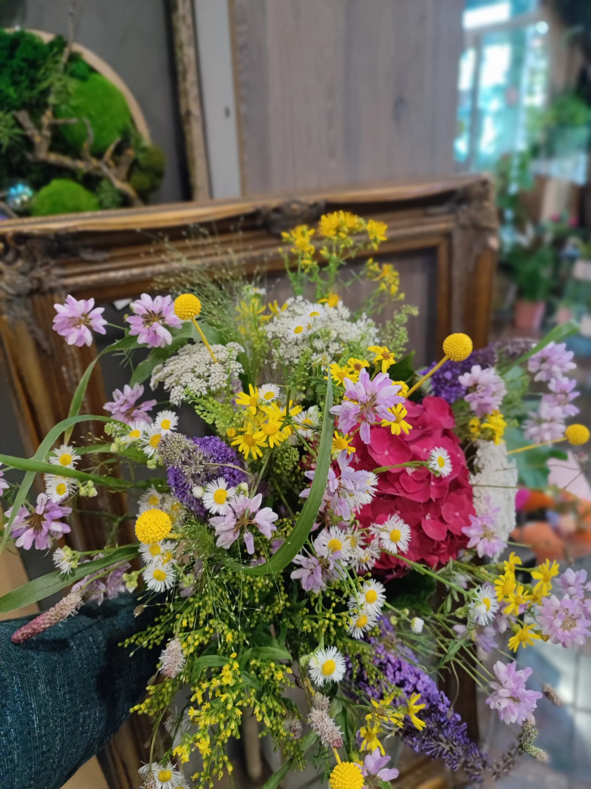 Bouquet retour des champs, par Fleurs et Tendances, fleuriste à Vandœuvre-lès-Nancy