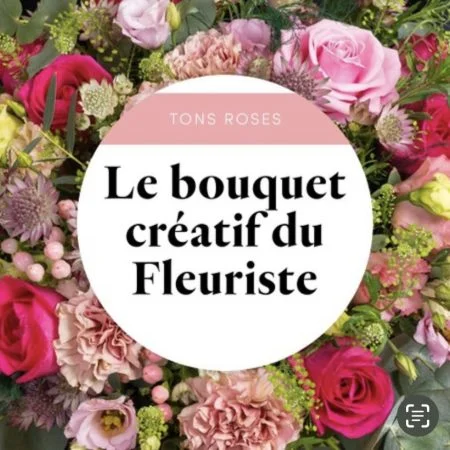 Le bouquet créatif du Fleuriste (avec Roses), par Au jardin de Cécilia, fleuriste à Esbly