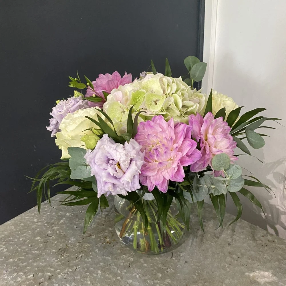Bouquet Naissance, par Allard Fleurs, fleuriste à Antibes