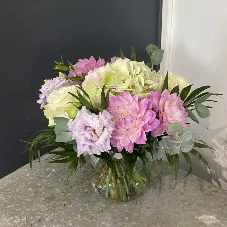 Bouquet Naissance, par Allard Fleurs, fleuriste à Antibes