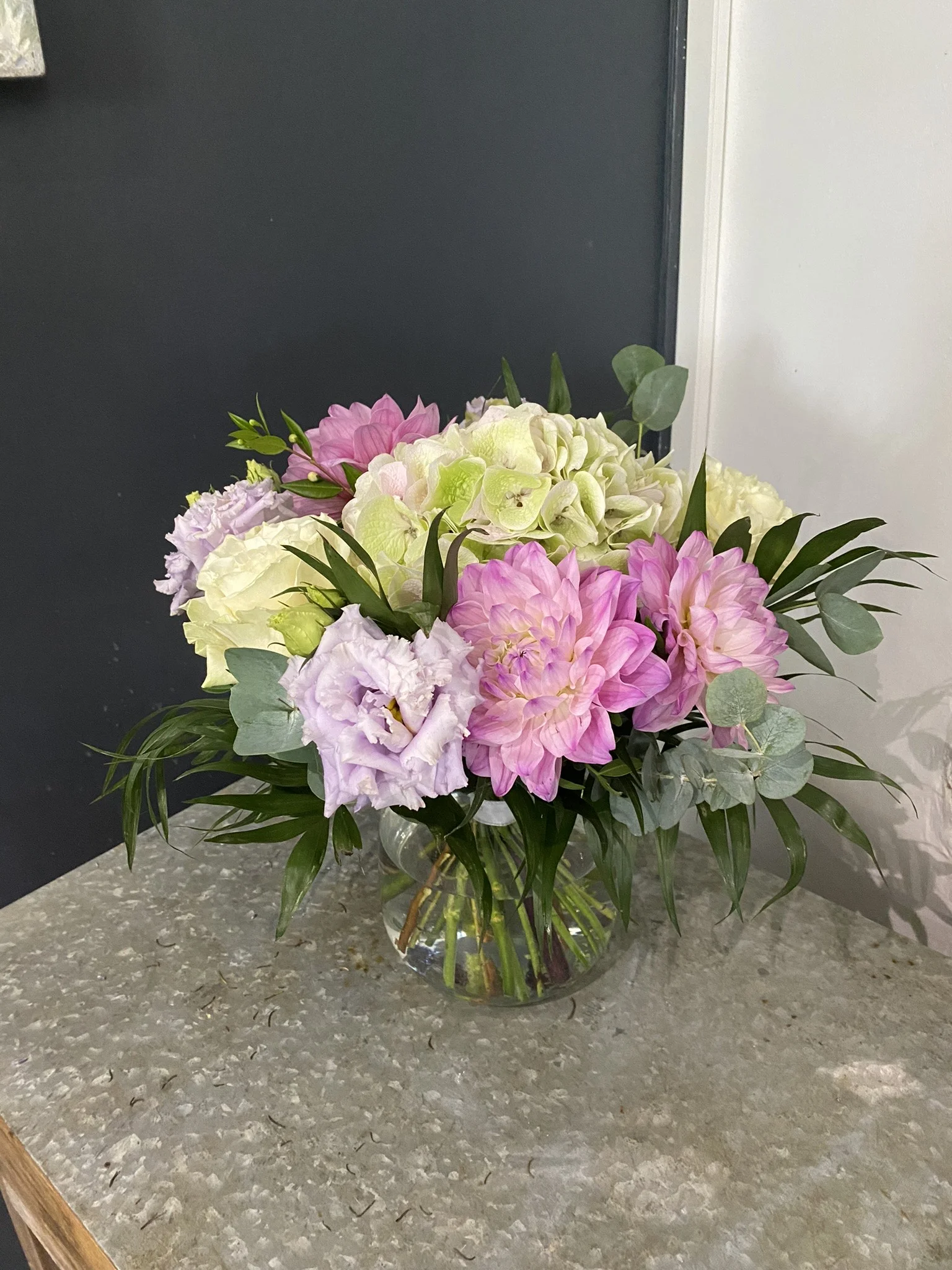 Bouquet Naissance, par Allard Fleurs, fleuriste à Antibes