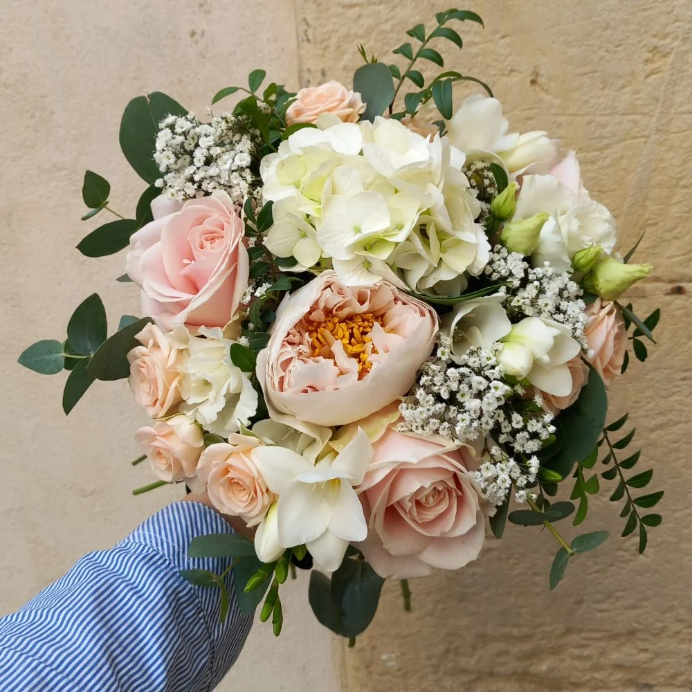 BOUQUET ROMANCE, par Apothéose, fleuriste à Caen