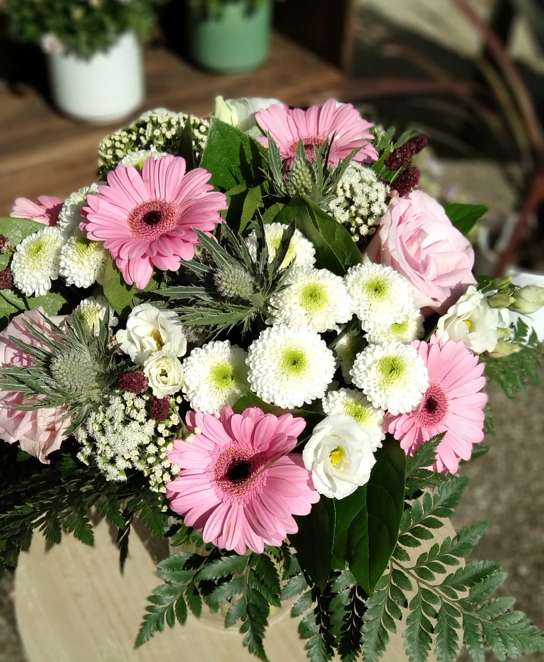Bouquet Anniversaire, par Bonheur des fleurs, fleuriste à La Montagne