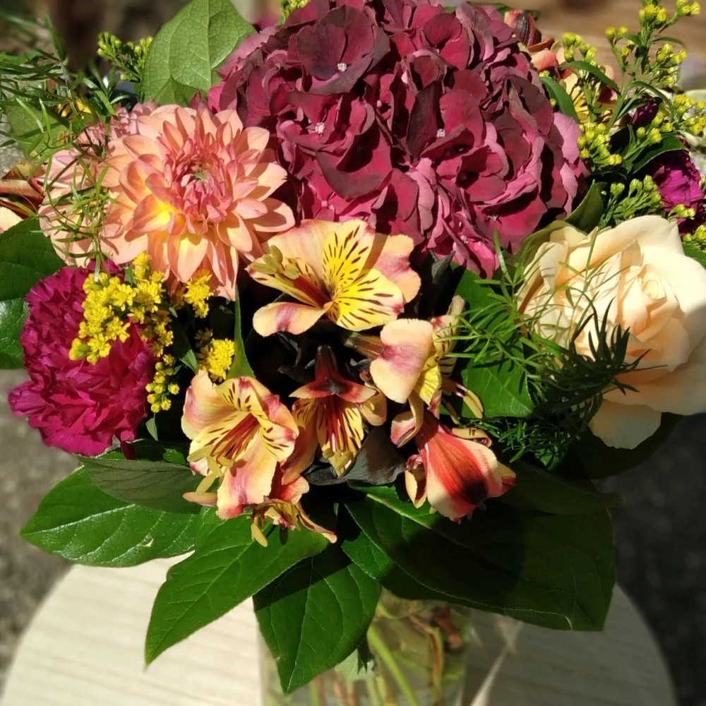 Bouquet de Bonheur des fleurs, par Bonheur des fleurs, fleuriste à La Montagne