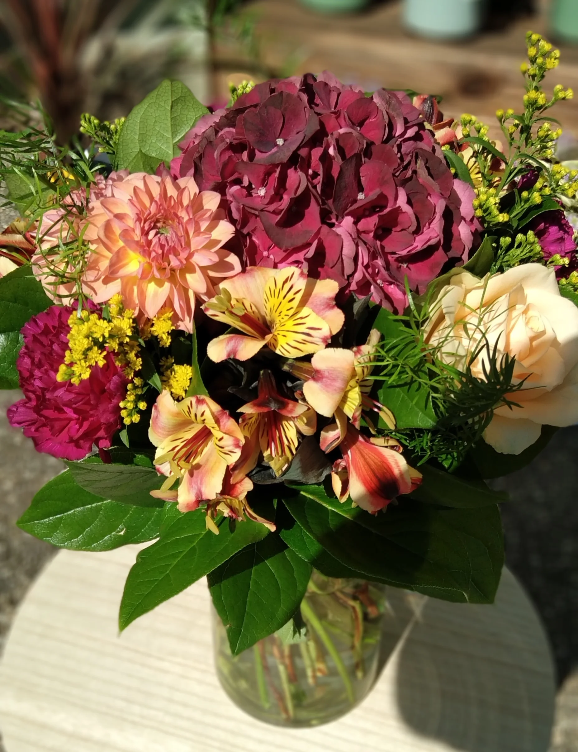 Bouquet de Bonheur des fleurs, par Bonheur des fleurs, fleuriste à La Montagne