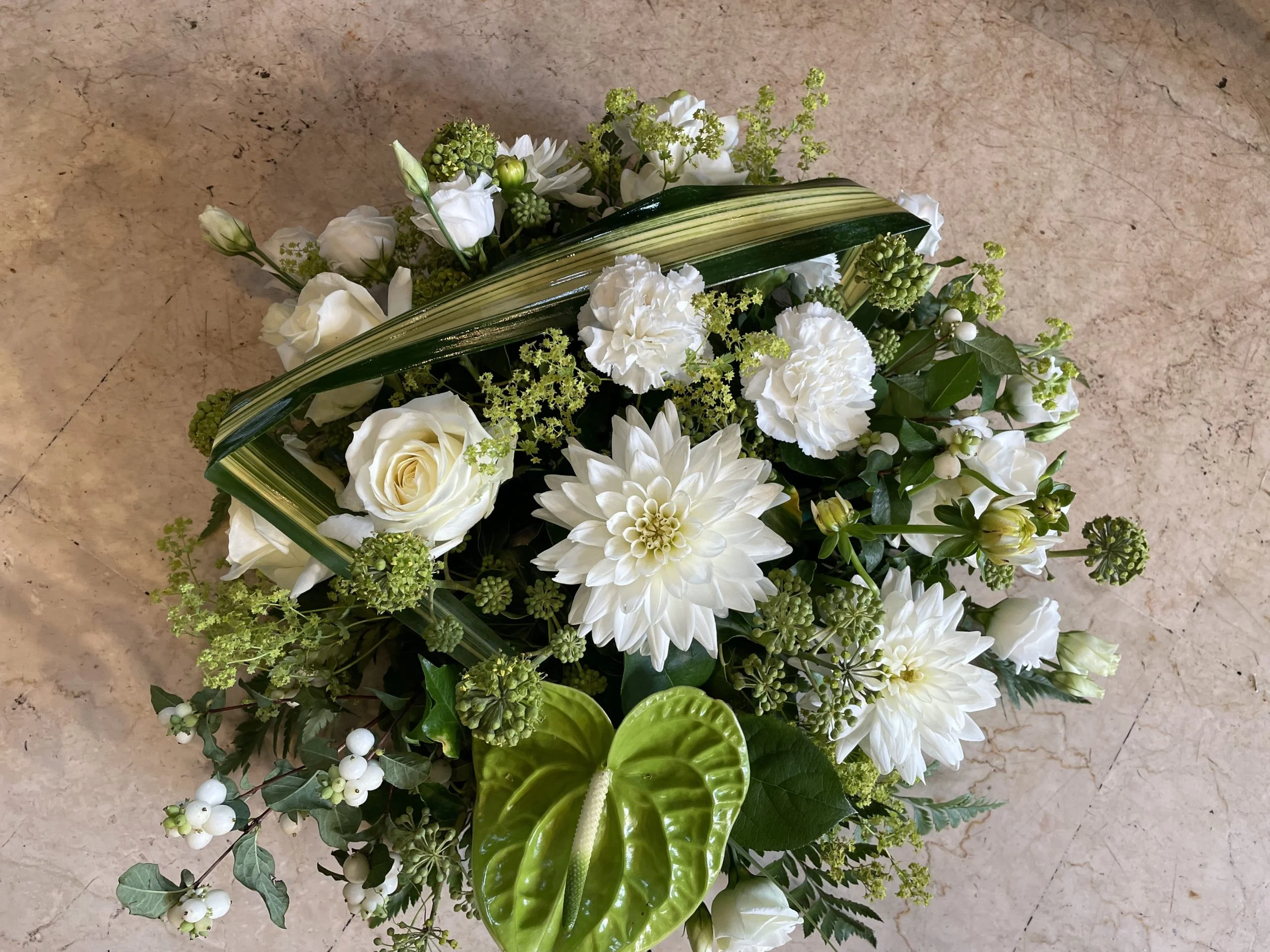 Pureté, par A fleurs de peau, fleuriste à Les Mureaux