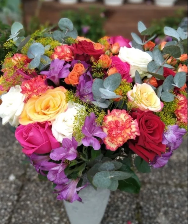 Bouquet Multivitaminé, par Bonheur des fleurs, fleuriste à La Montagne