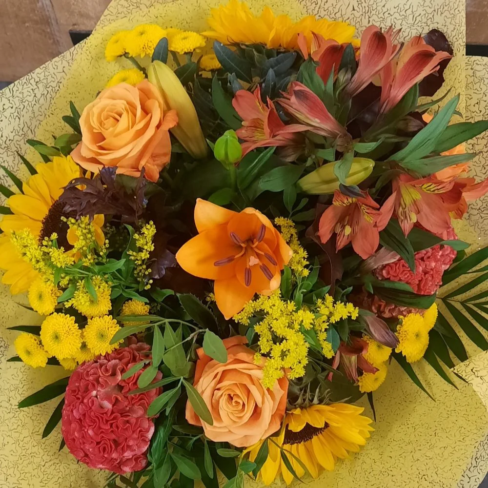 Bouquet Automne, par A l'Aube des fleurs, fleuriste à Troyes