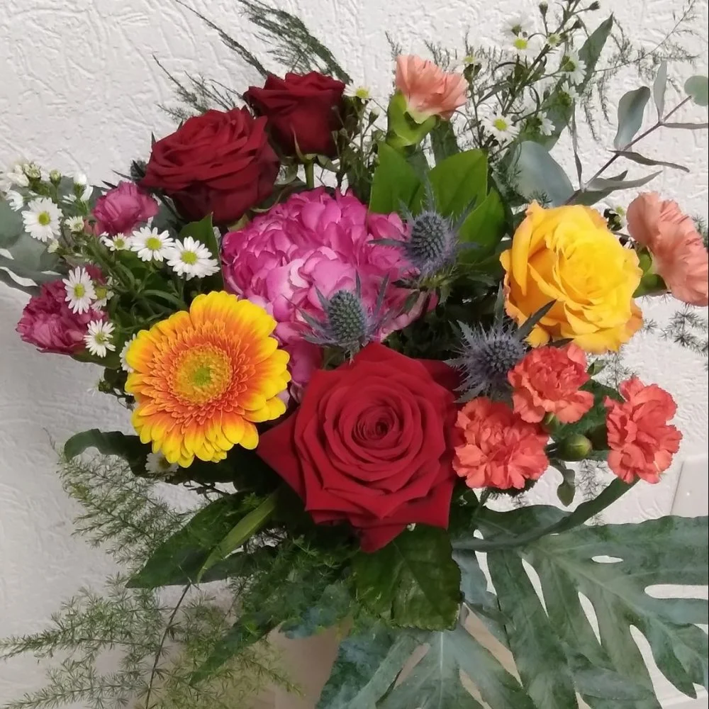 Bouquet de Bonheur des fleurs, par Bonheur des fleurs, fleuriste à La Montagne