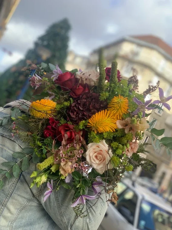 Bouquet Remerciements, par Des Fleurs aux Images, fleuriste à Limoges