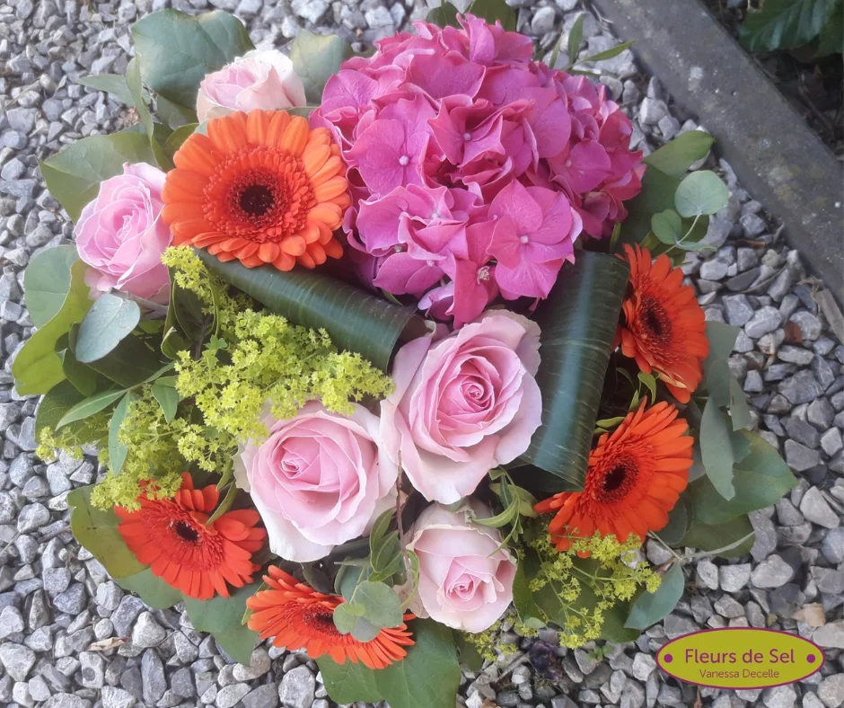 Bouquet Anniversaire, par Fleurs de Sel, fleuriste à La Bruyère