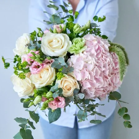 Bouquet Tendresse, par Rose des Bois, By Atelier Maisho, fleuriste à Neuilly-sur-Seine