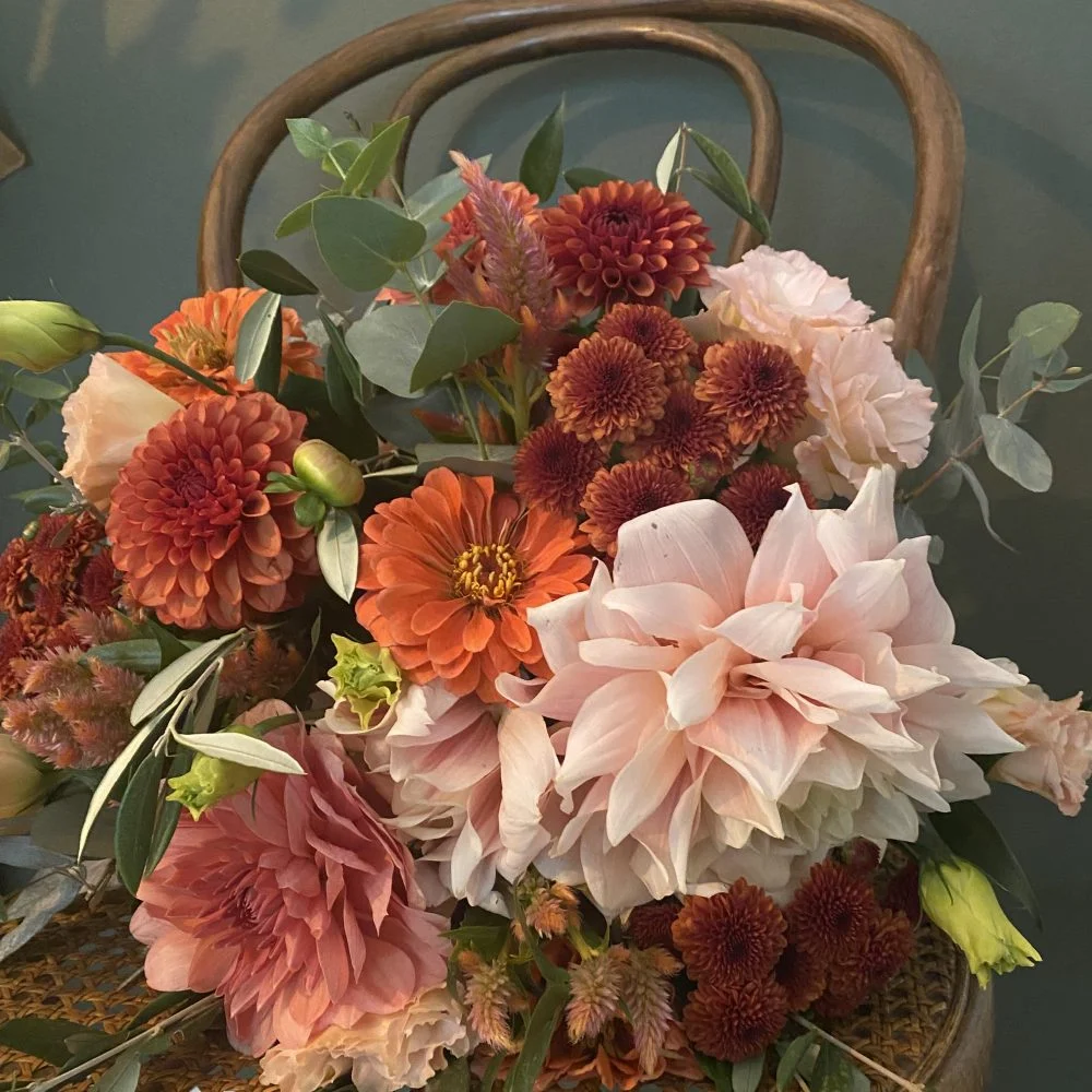 Bouquet Automnal, par Iberis Annecy, fleuriste à Annecy