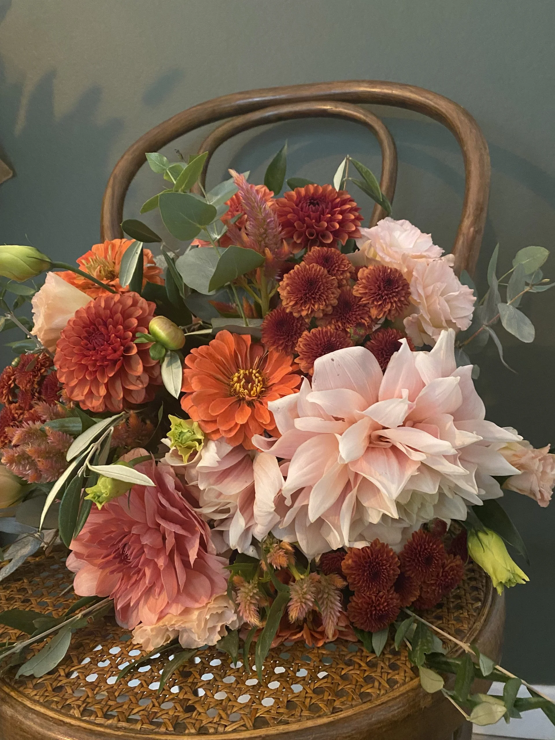Bouquet Automnal, par Iberis Annecy, fleuriste à Annecy