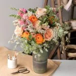 Bouquet Automne, par Bonheur des fleurs, fleuriste à La Montagne