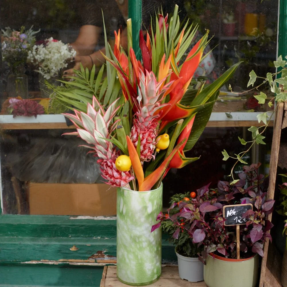 Bouquet Exotique, par Forêt Fleurie, fleuriste à Bruxelles