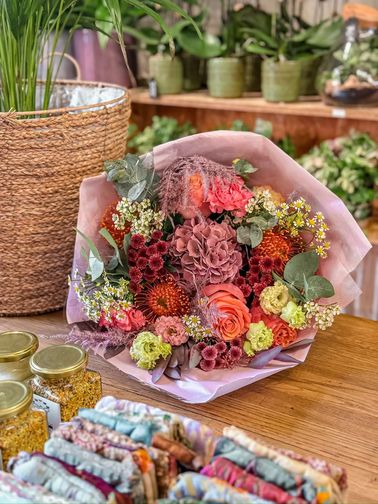 Bouquet Hortense, par Cosmos Atelier Fleuriste, fleuriste à Franconville