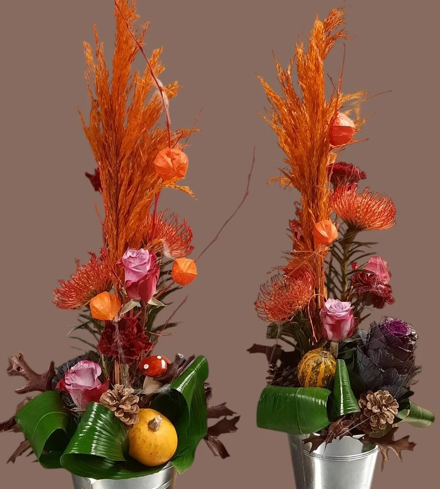 Atelier en boutique, par A l'Aube des fleurs, fleuriste à Troyes