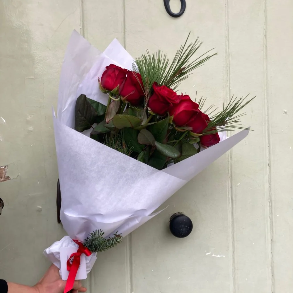 Bouquet de Roses à l'unité, par Maison Marguerite, fleuriste à Le Mans