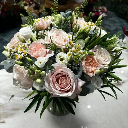 Bouquet Lynda, par Les Lys de Boulogne, fleuriste à Boulogne-Billancourt
