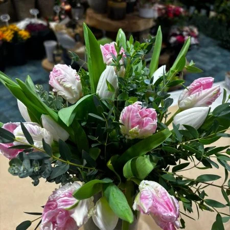 Bouquet de Tulipes, par Les Lys de Boulogne, fleuriste à Boulogne-Billancourt