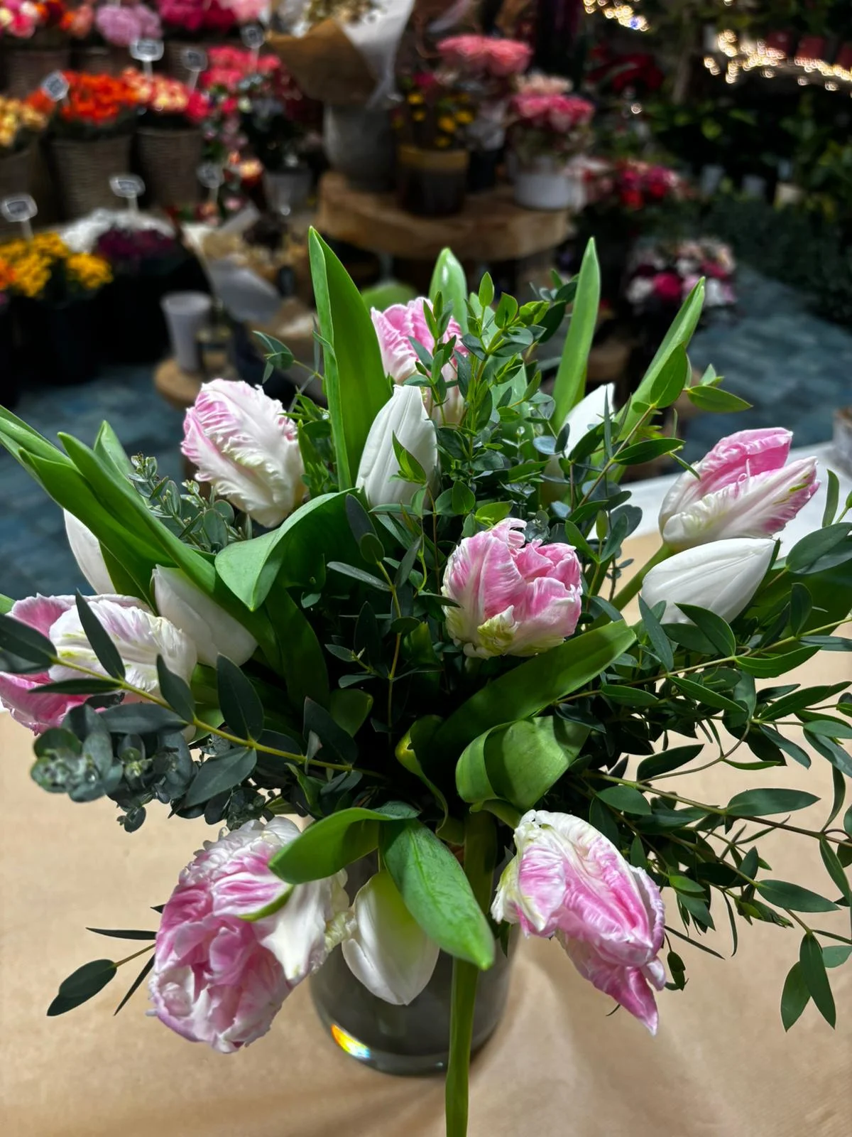 Bouquet de Tulipes, par Les Lys de Boulogne, fleuriste à Boulogne-Billancourt