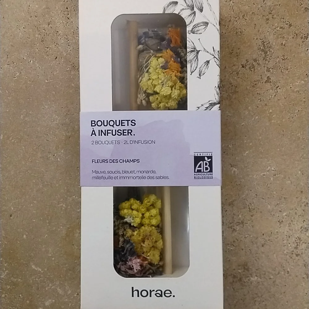 Bouquets à infuser: Fleurs des champs, par Green Lab, fleuriste à Aix-en-Provence