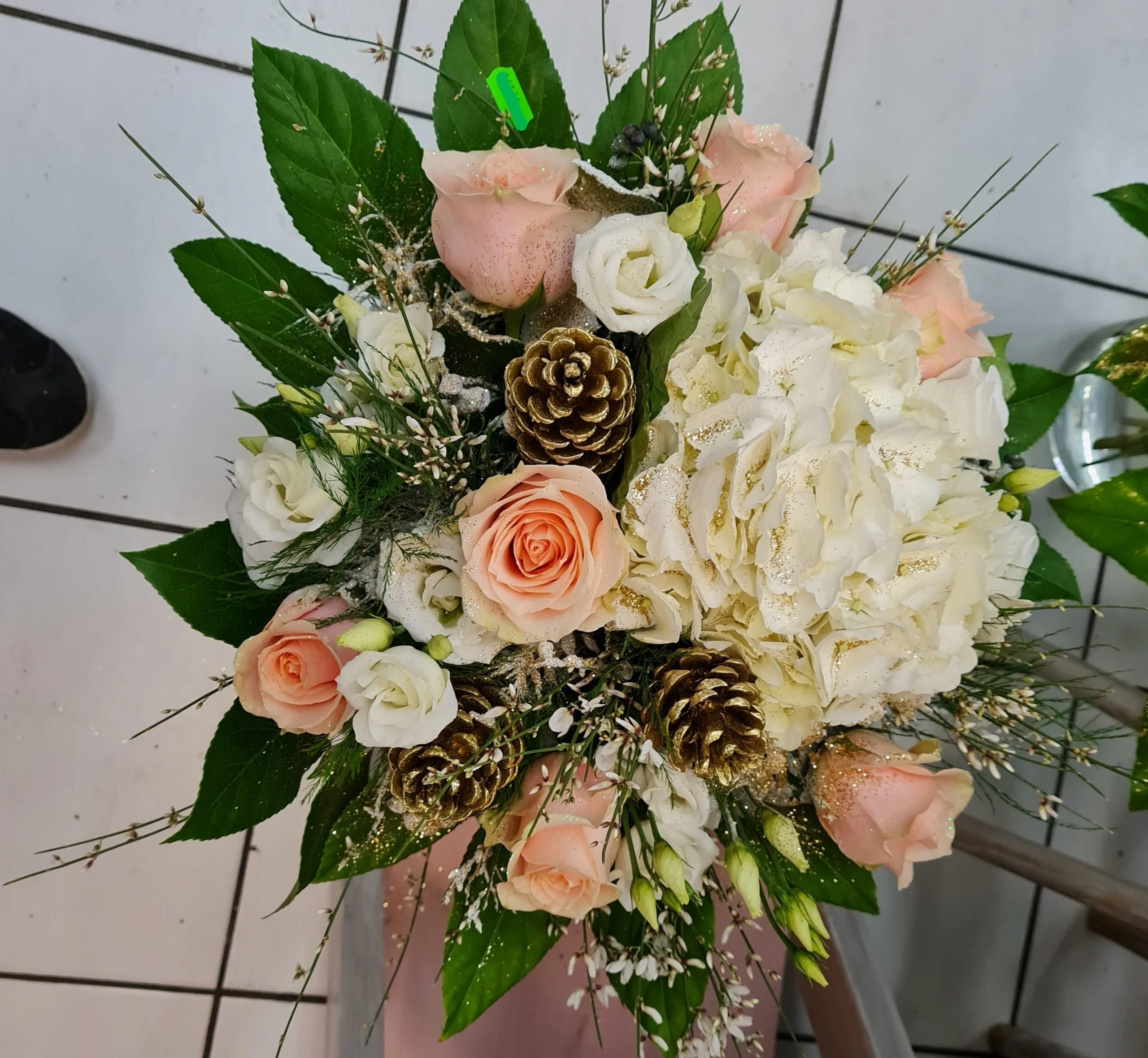 Bouquet Nouvel An, par Perles De Rosée, fleuriste à Champigny-sur-Marne
